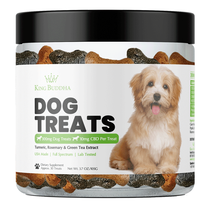 PET CBD CALMING DOG TREATS 10MG PER TREAT | 300MG - King Buddha