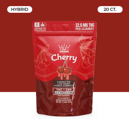 CHERRY THC + CBD HYBRID GUMMIES