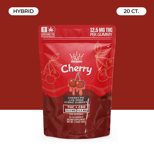 CHERRY THC + CBD HYBRID GUMMIES