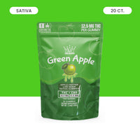 Thumbnail for GREEN APPLE DELTA-9 GUMMIES - LIVE RESIN SATIVA