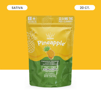 PINEAPPLE THC + CBD SATIVA GUMMIES