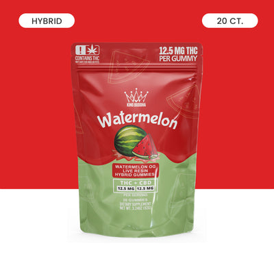 WATERMELON THC + CBD HYBRID GUMMIES