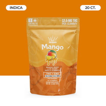 MANGO THC + CBD INDICA GUMMIES