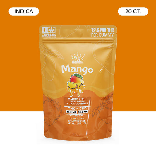 MANGO THC + CBD INDICA GUMMIES