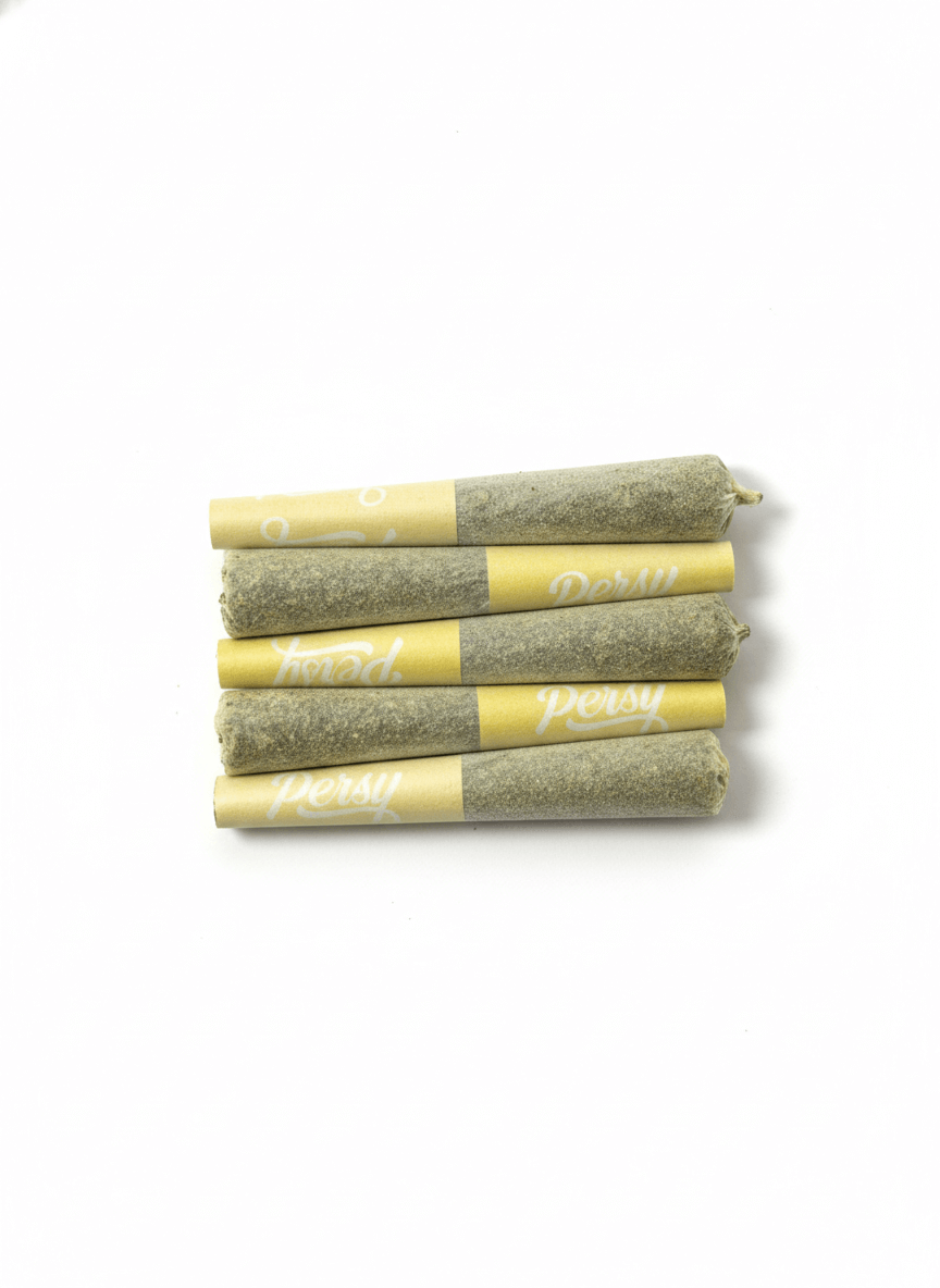 PERSY SNOWCONES SNOWCAPS FRUIT GUSHERS TROPICAL PRE-ROLLS - 5 PACK