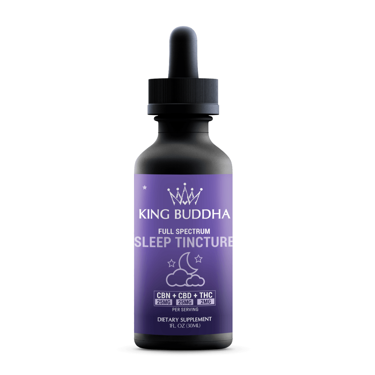 SLEEP CBD TINCTURE OIL + CBN - FULL SPECTRUM - 1500MG - 30ML - King Buddha