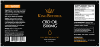 Thumbnail for FULL SPECTRUM CBD TINCTURE OIL NATURAL – 1500MG – 30ML - King Buddha