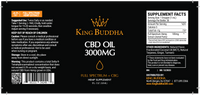 Thumbnail for FULL SPECTRUM CBD TINCTURE OIL NATURAL – 3000MG – 30ML - King Buddha