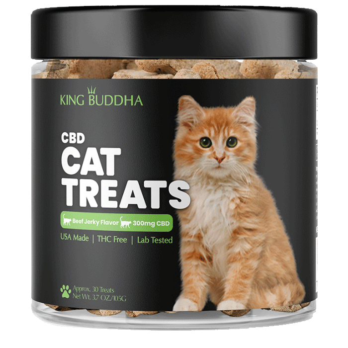 All Natural CBD Cat Treats - King Buddha
